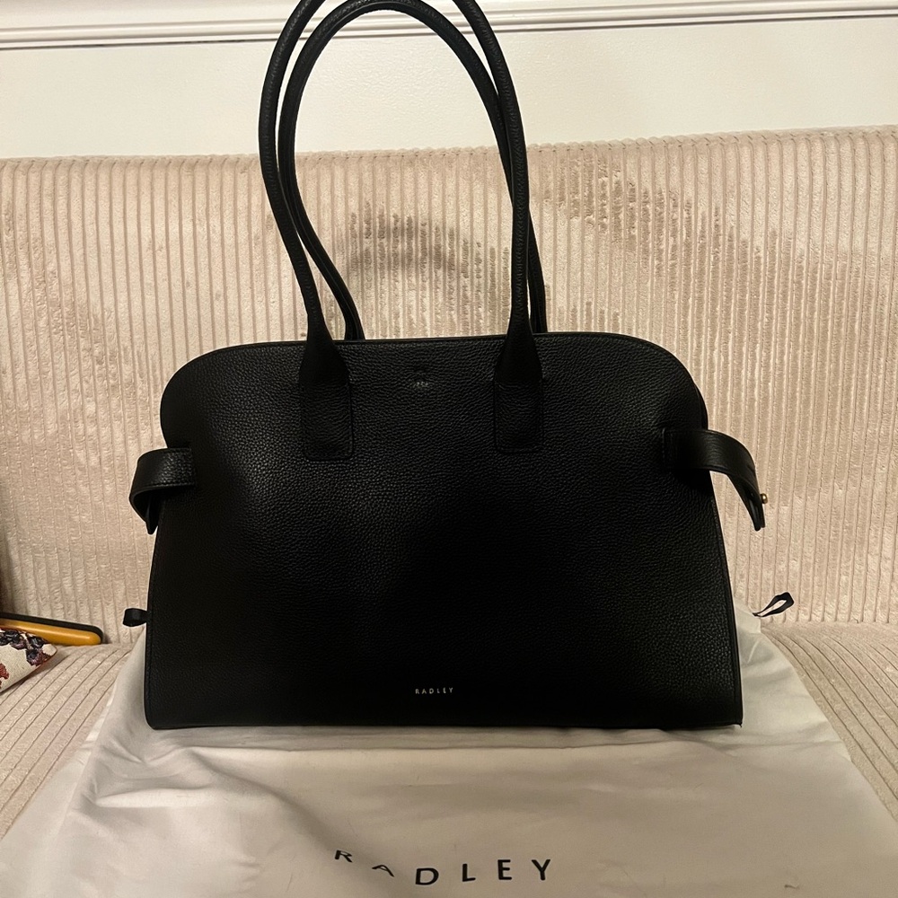 Radley Rathbone Shoulder Bag Black